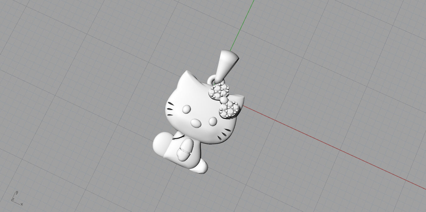 pendant 3D print model_6