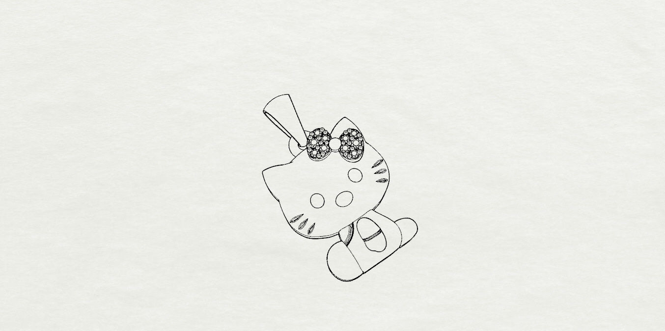 pendant 3D print model_14