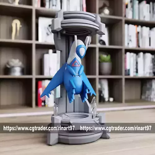 Latios in the lab from pokemon