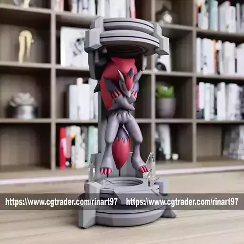 Zoroark in the lab from pokemon