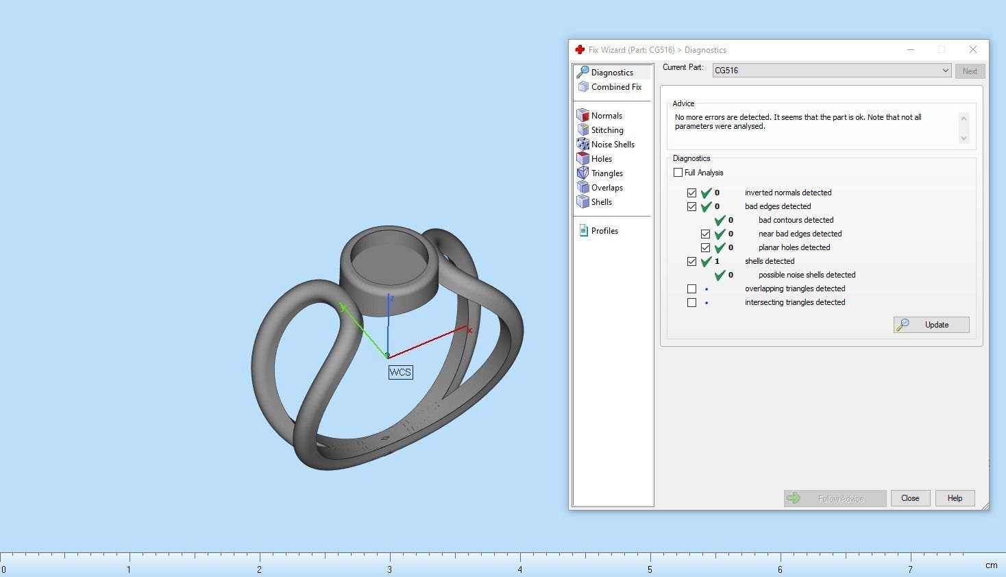 Cabochon ring model 516 3D print model_11