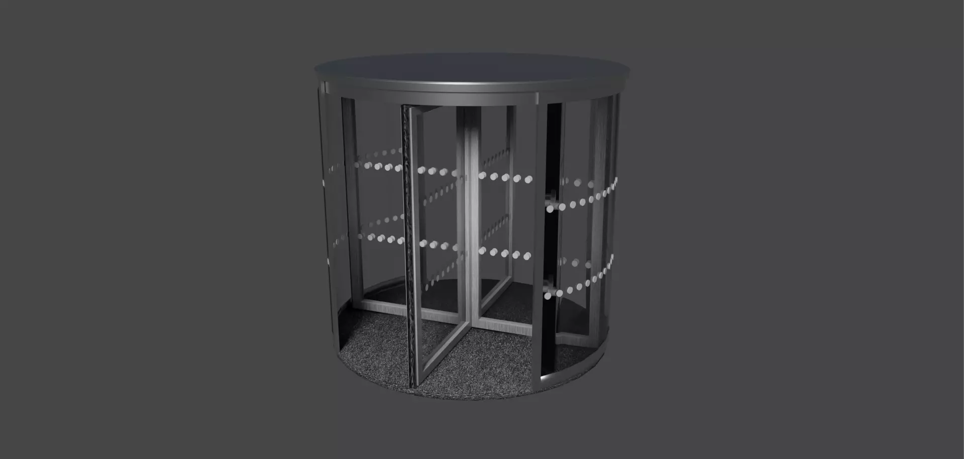 Revolving Door Free 3D model