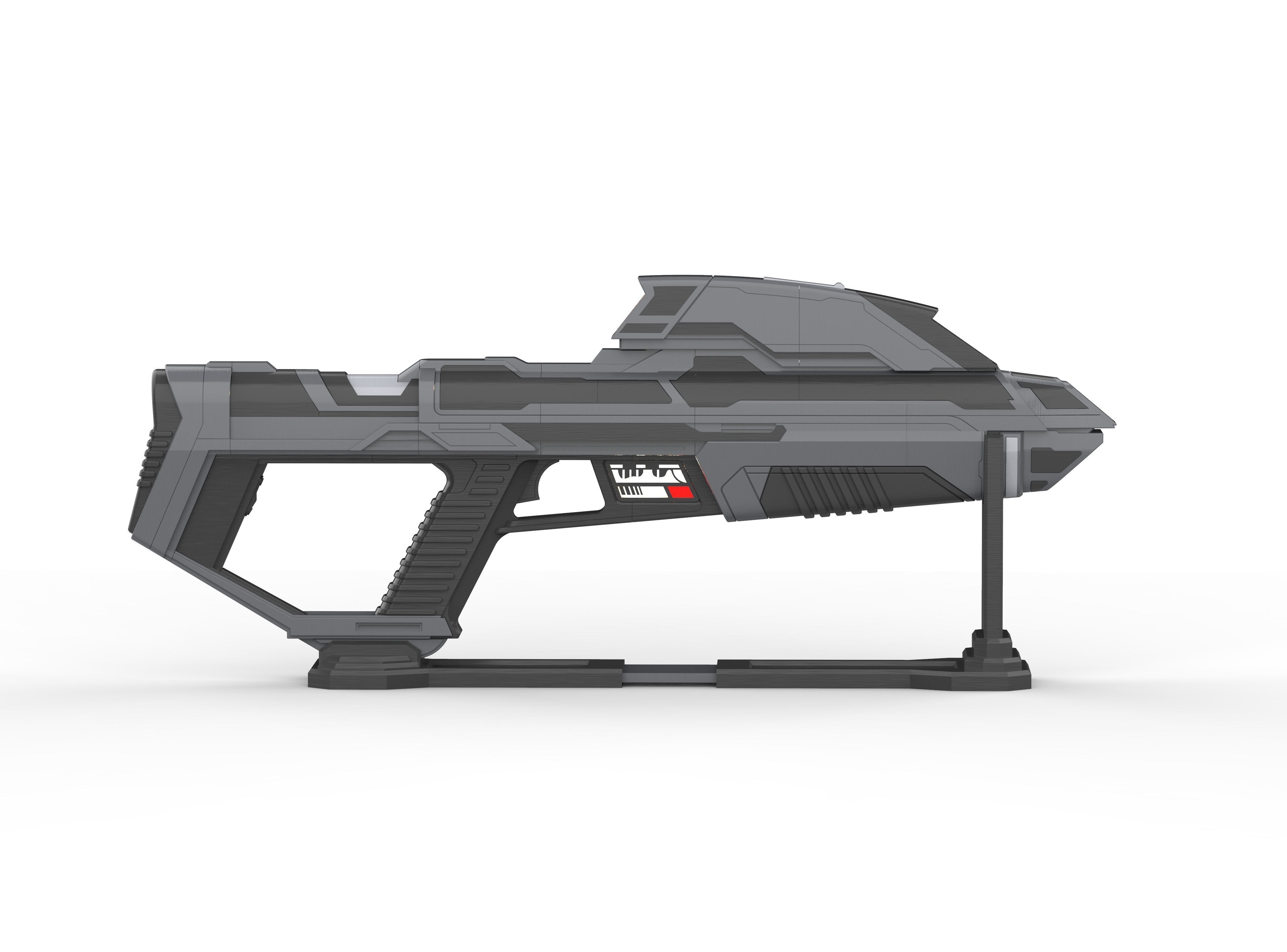 Starfleet Phaser Cannon - Star Trek - STL and CAD - Personal Use 3D print model_6