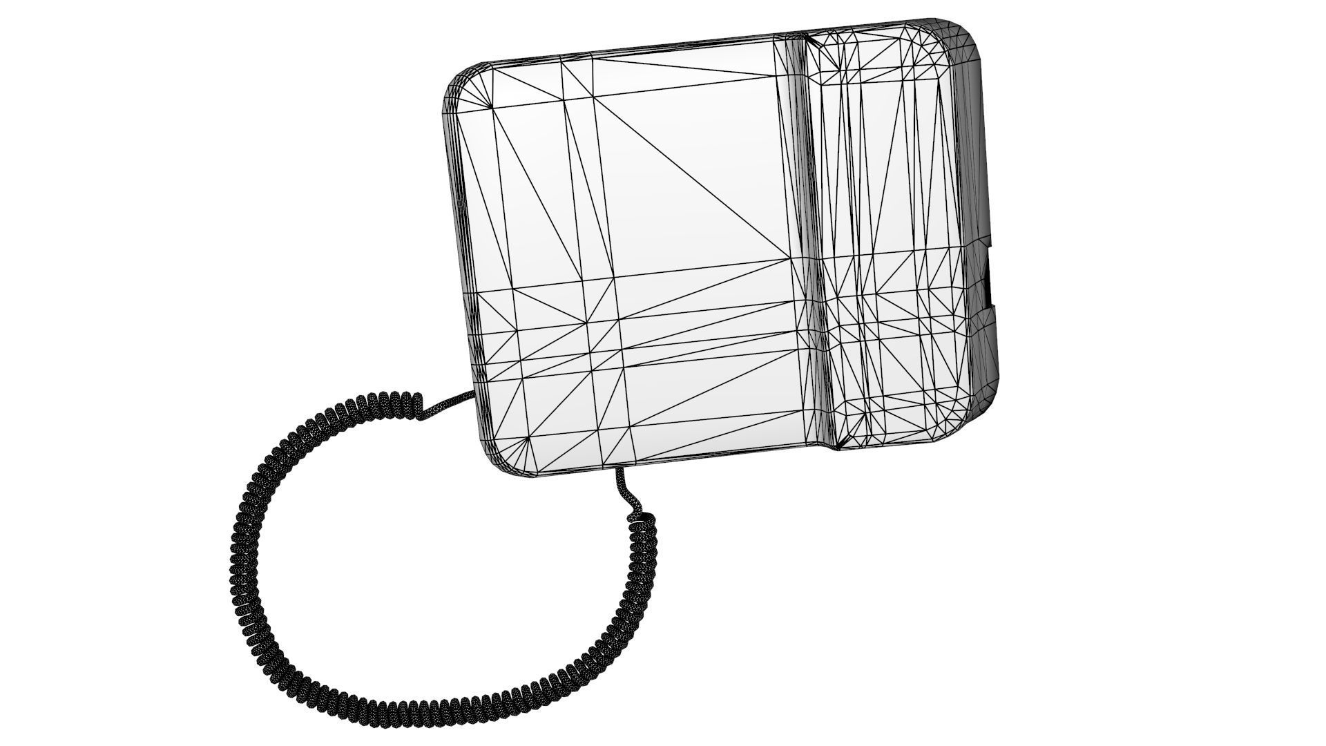 Retro Phone 3D model_19