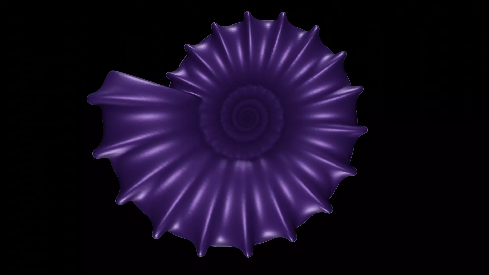 Tumaricone Shell Ventral Nodes 3D print model_0