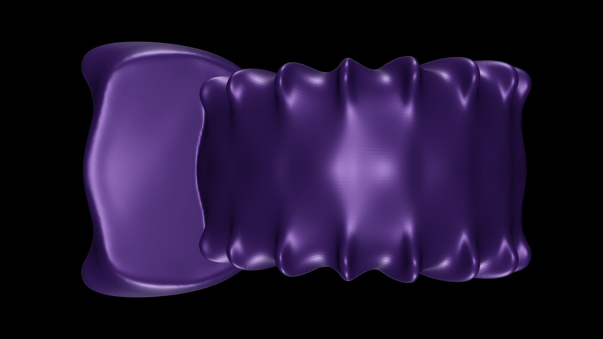 Tumaricone Shell Ventral Nodes 3D print model_2