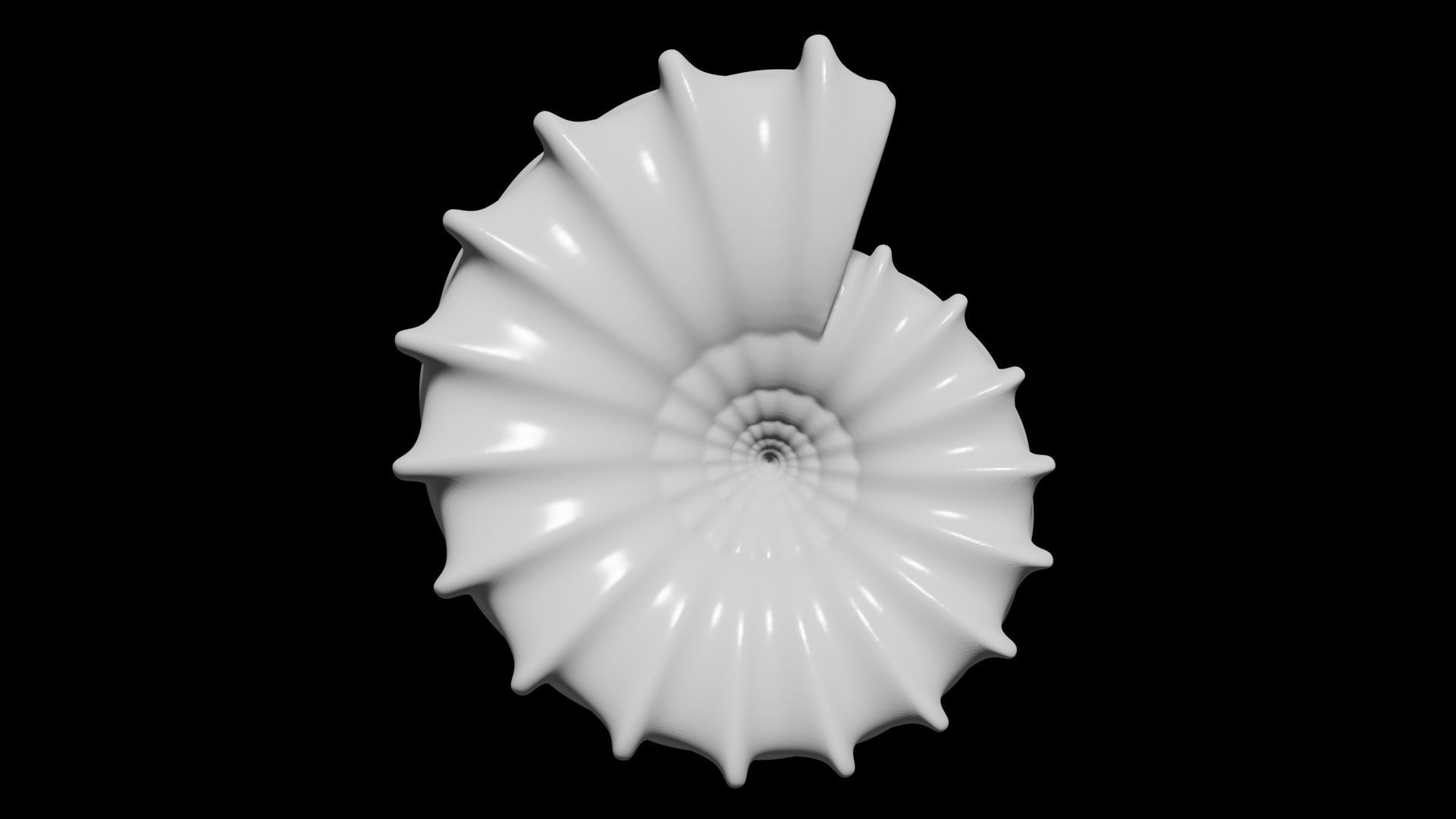 Tumaricone Shell Ventral Nodes 3D print model_7