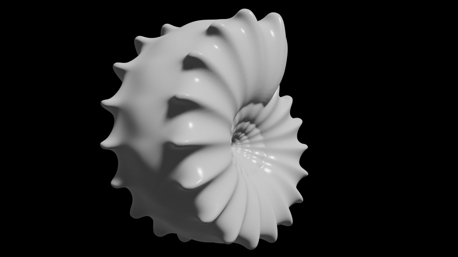 Tumaricone Shell Ventral Nodes 3D print model_8