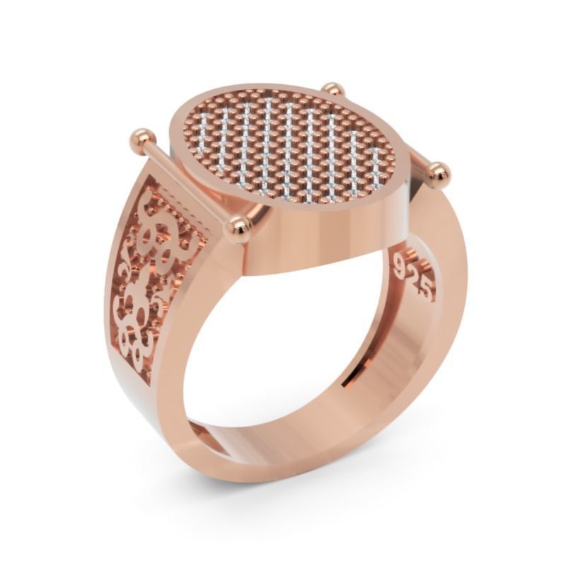 Men Ring 11 3D Printable Jewelry Model 3D print model_2