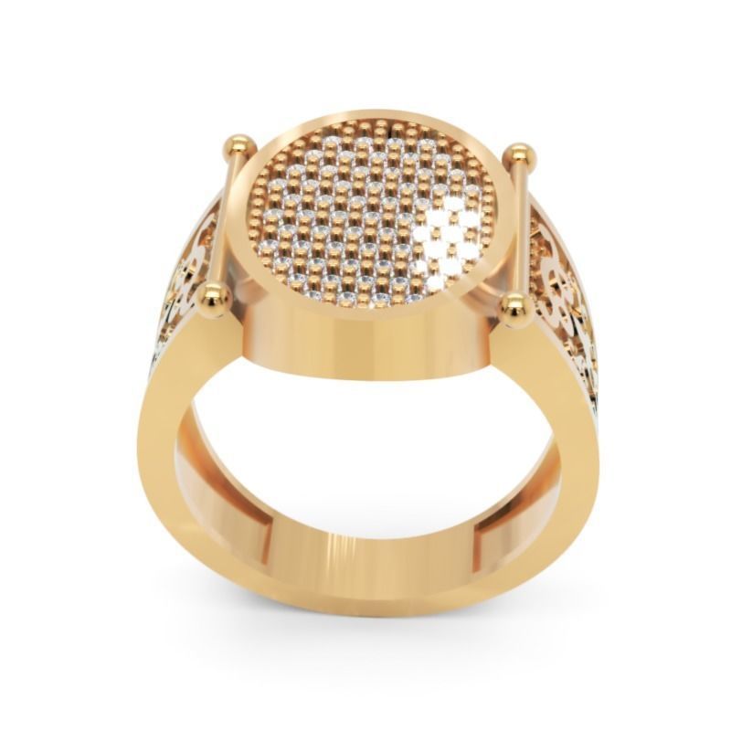 Men Ring 11 3D Printable Jewelry Model 3D print model_1