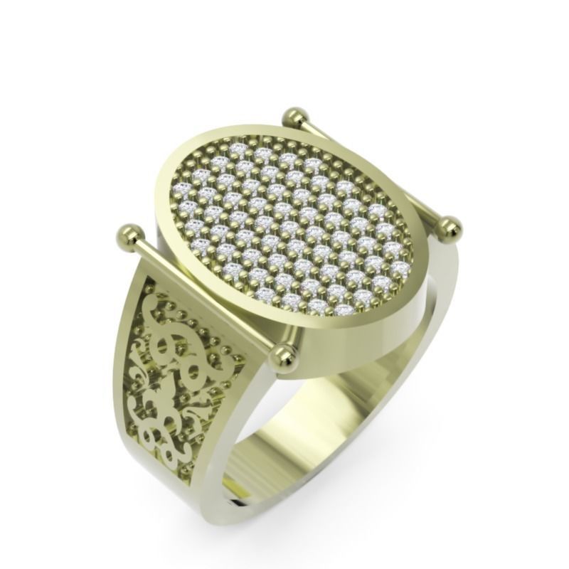 Men Ring 11 3D Printable Jewelry Model 3D print model_3