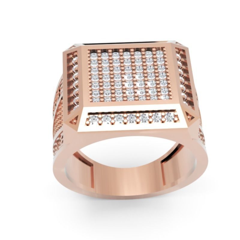 Men Ring 12  3D Printable Jewelry Model 3D print model_4