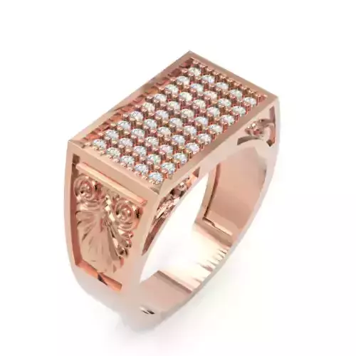 Men Diamond Ring 3D Printable Ornamental Jewelry Design 3D print model Men Diamond Ring 3D Printable Ornamental Jewelry Design 3D print model