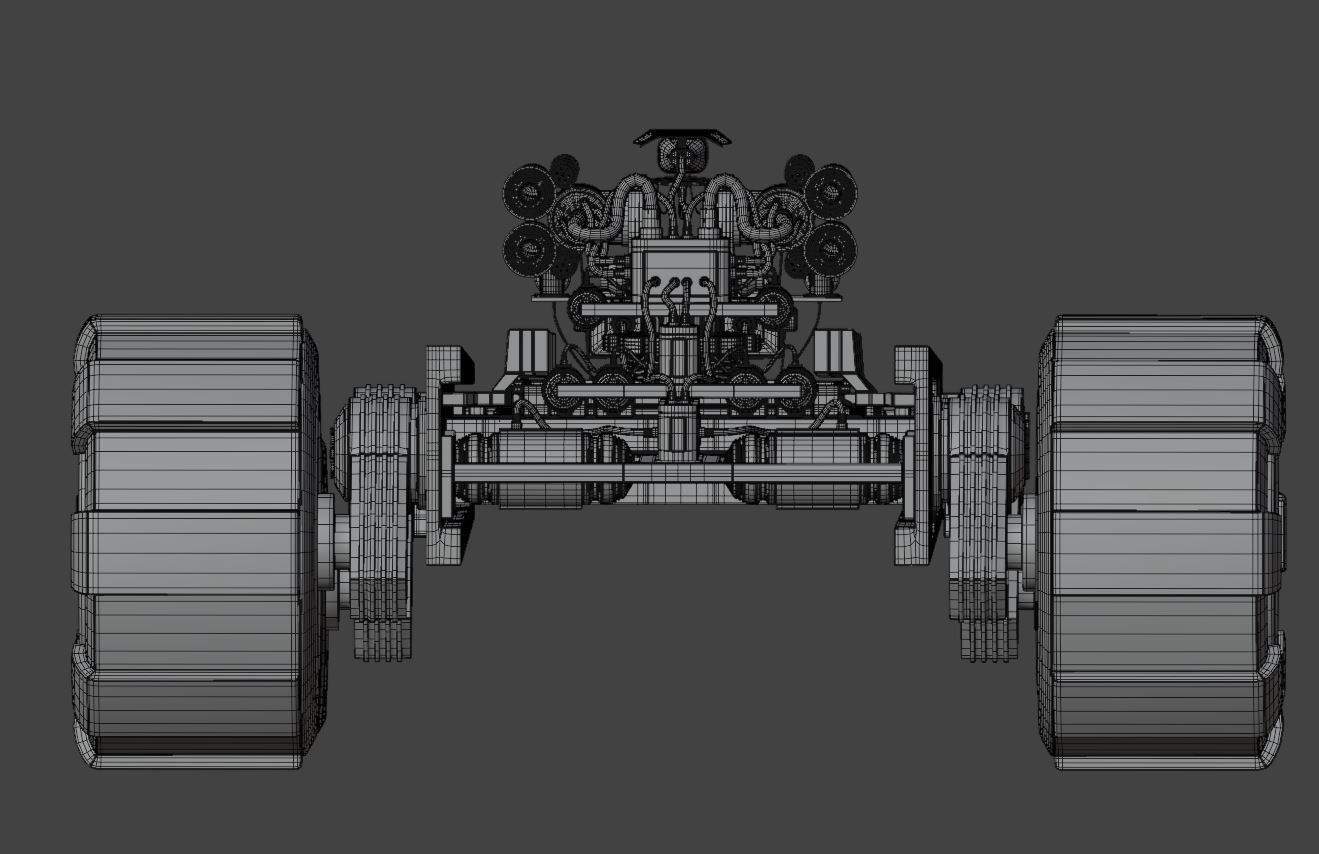 sci fi truck 3D model_7