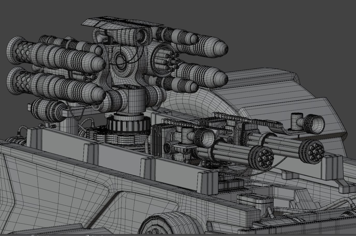 sci fi truck 3D model_8