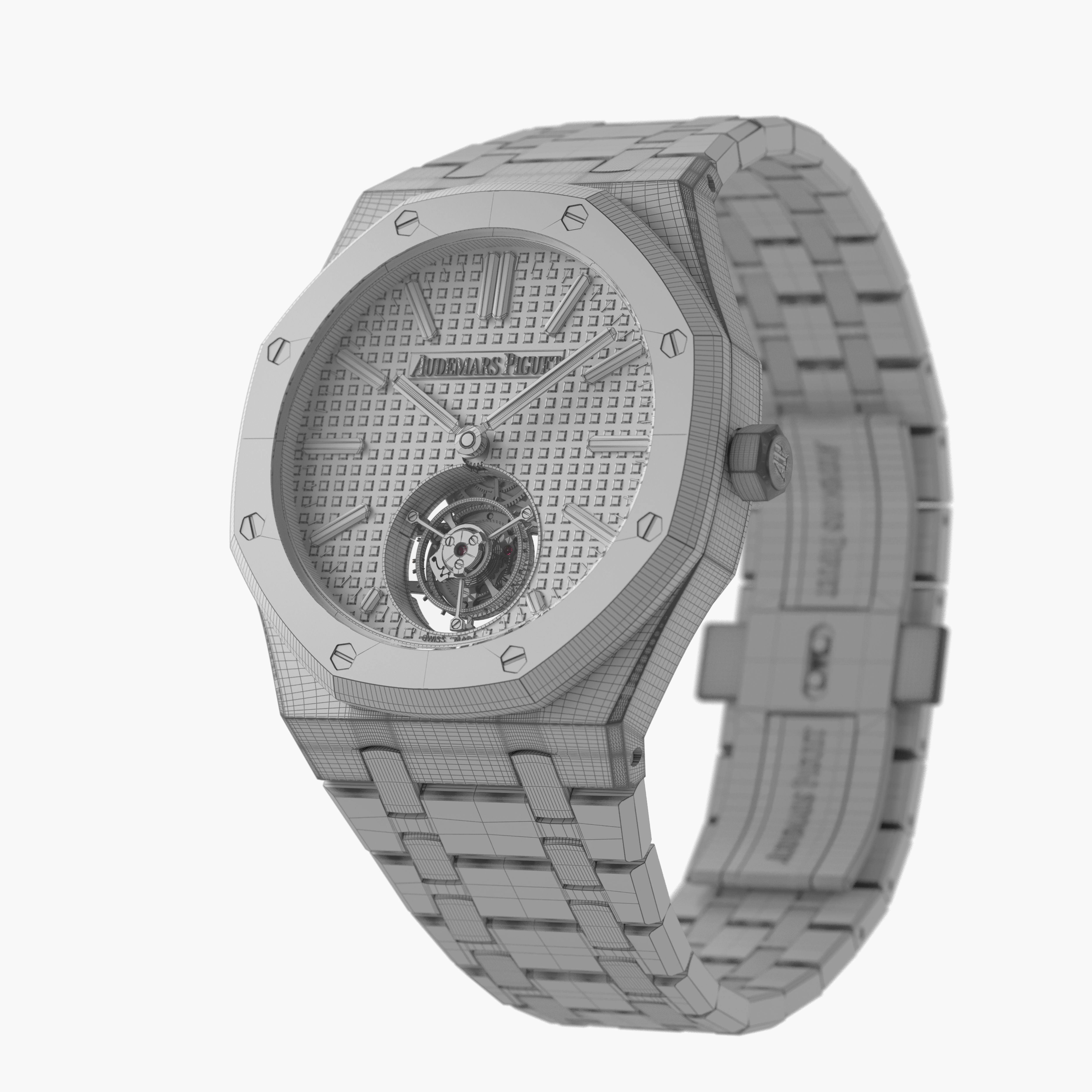 Audemars Piguet Royal Oak Flying Tourbillon 3D model_7
