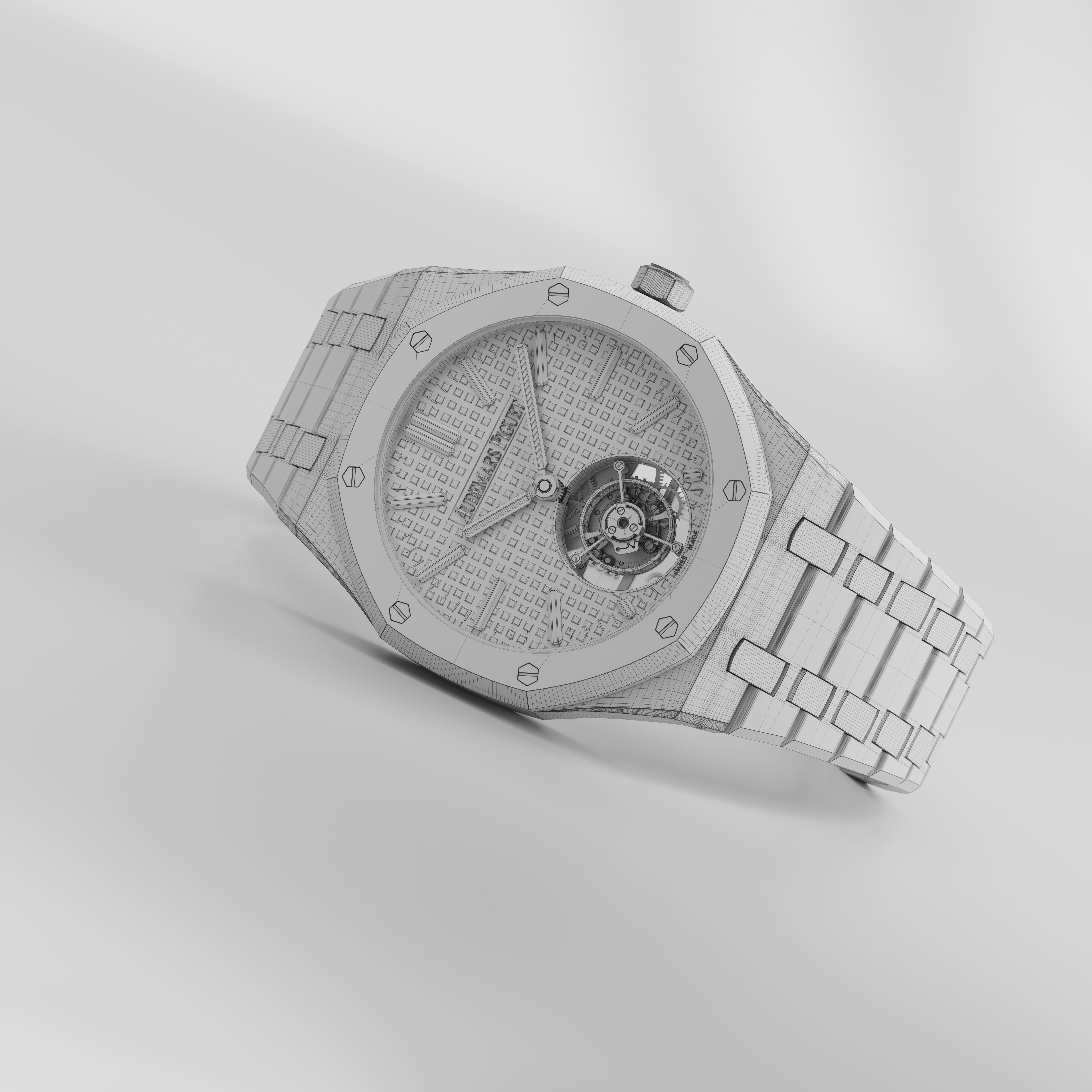 Audemars Piguet Royal Oak Flying Tourbillon 3D model_14