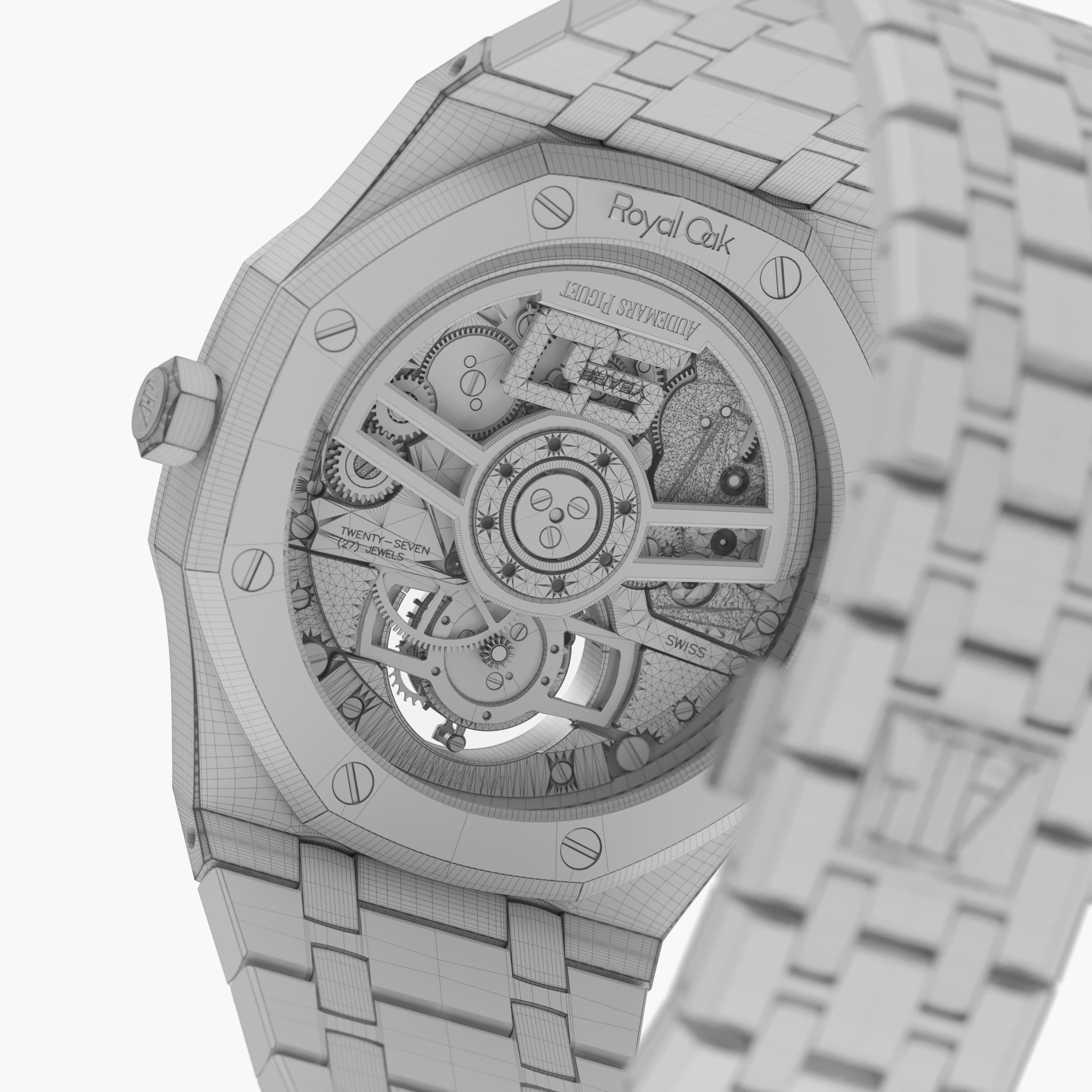 Audemars Piguet Royal Oak Flying Tourbillon 3D model_8