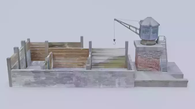 Old railway coaling plant