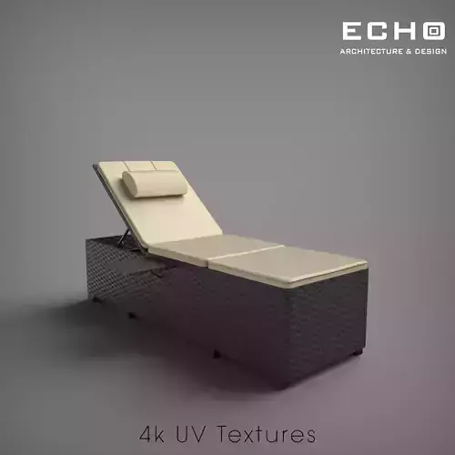 Pool Chair Waroom Rattan Black