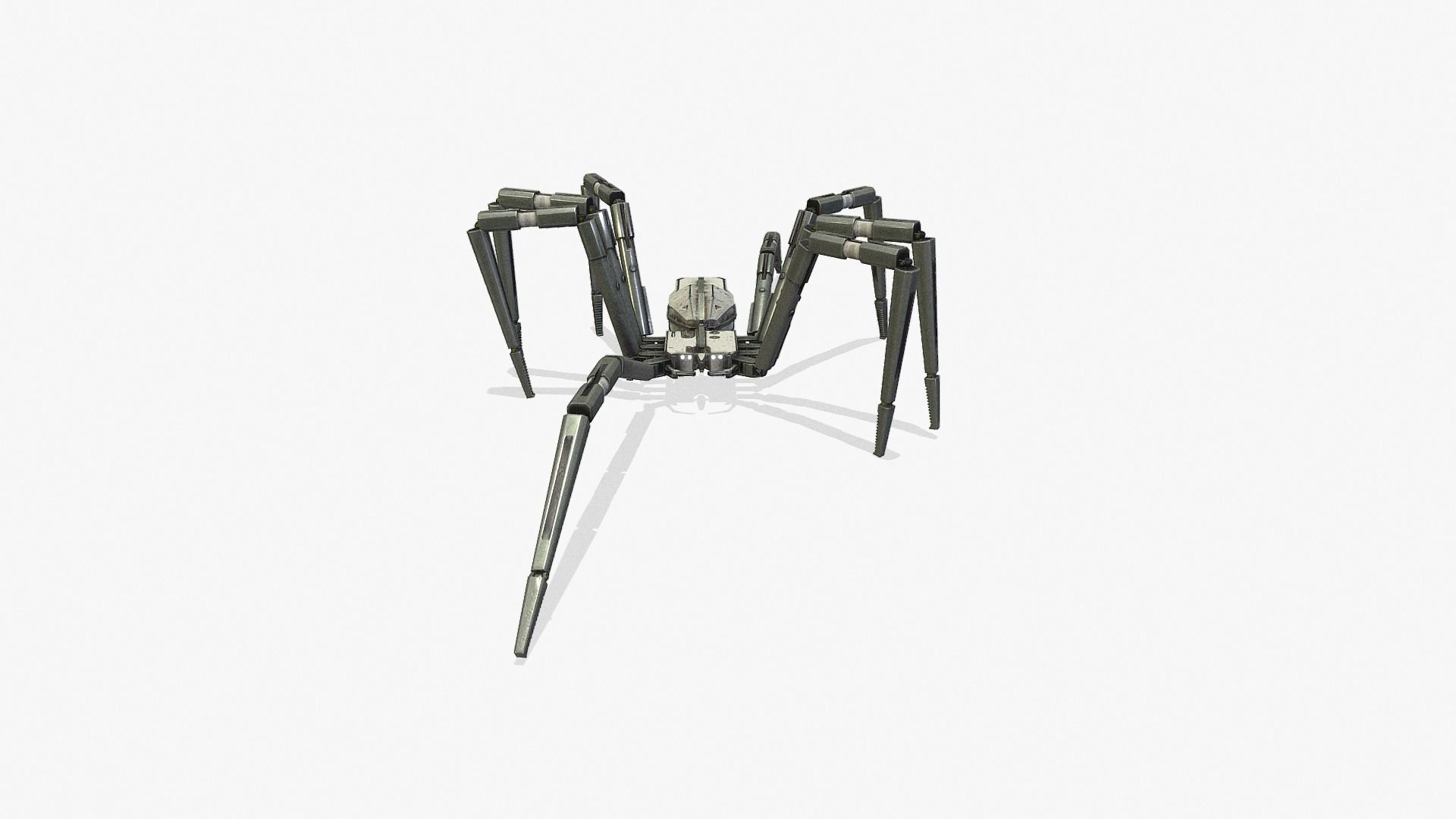 Spider bot v1-v2 and v3 3D Model Collection_6