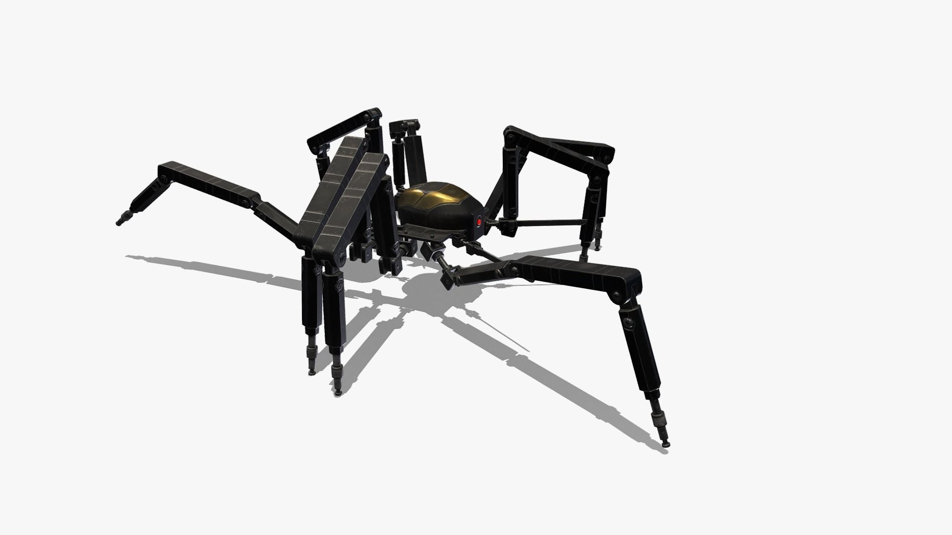 Spider bot v1-v2 and v3 3D Model Collection_37