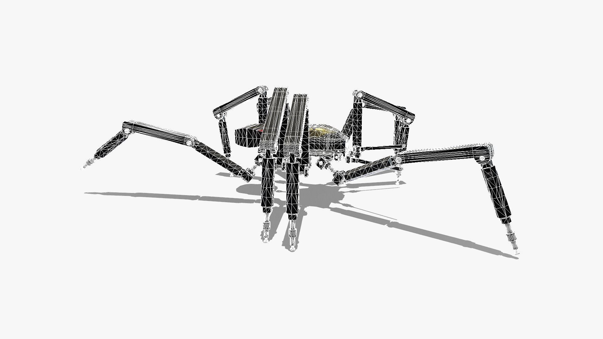Spider bot v1-v2 and v3 3D Model Collection_51