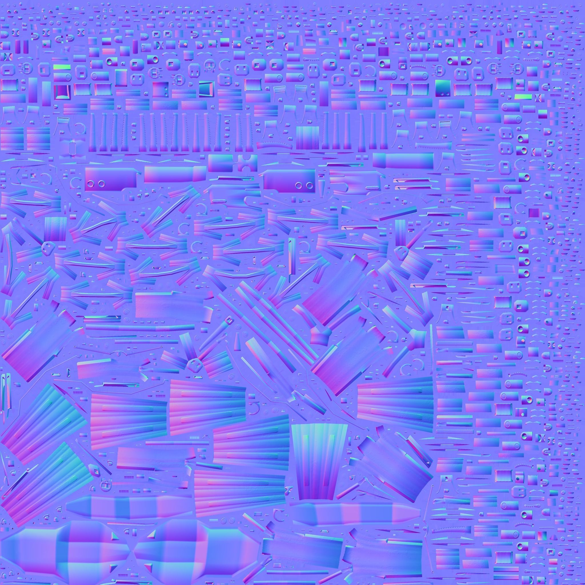 Spider bot v1-v2 and v3 3D Model Collection_34