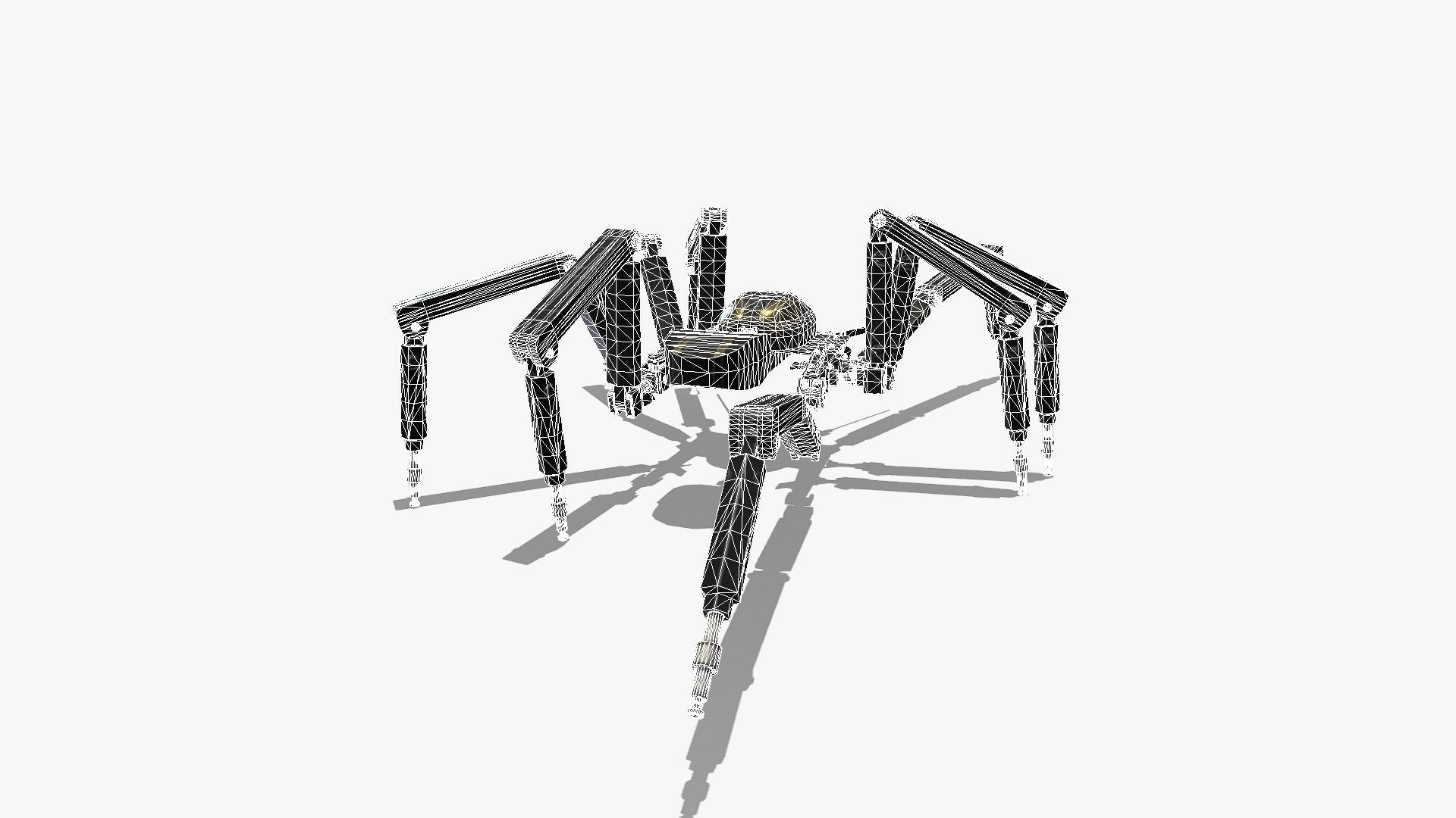 Spider bot v1-v2 and v3 3D Model Collection_55