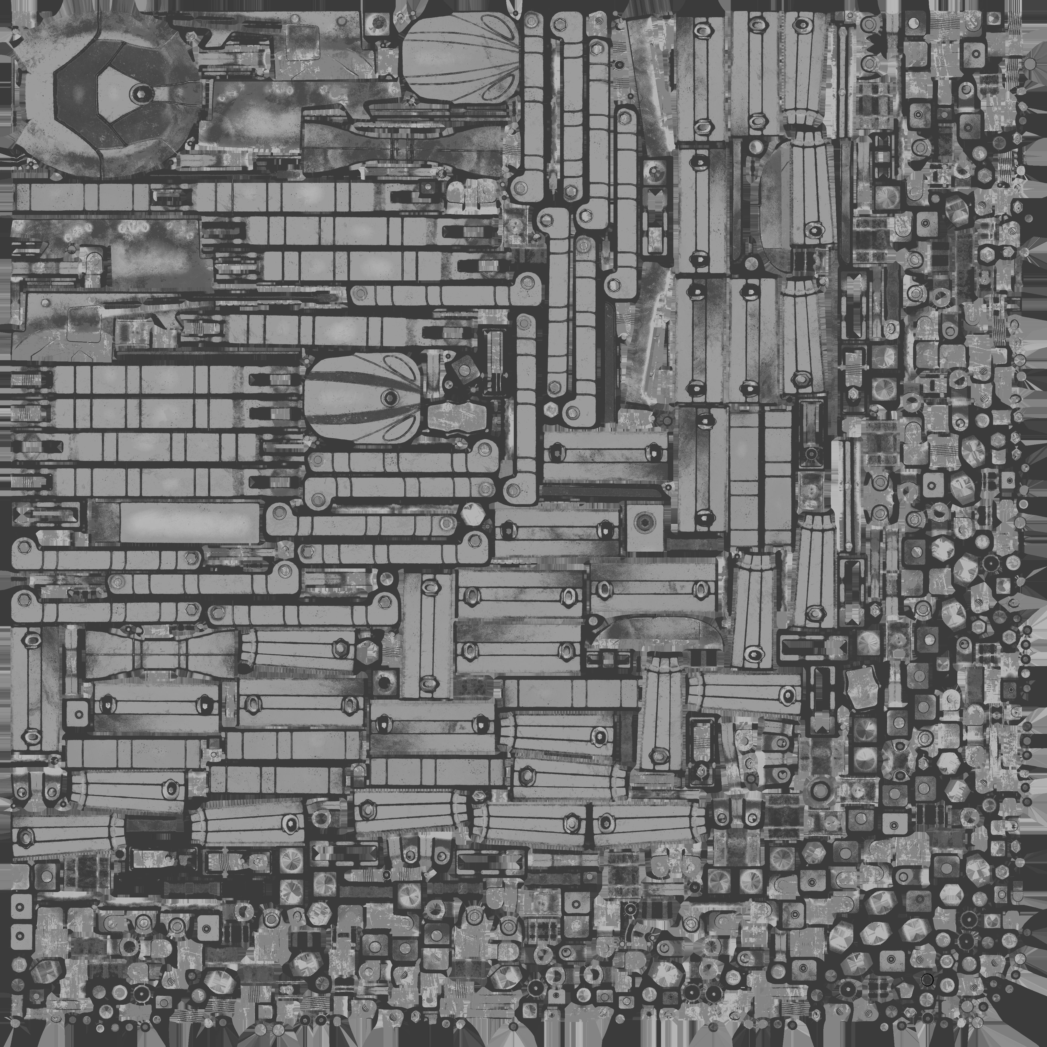 Spider bot v1-v2 and v3 3D Model Collection_64