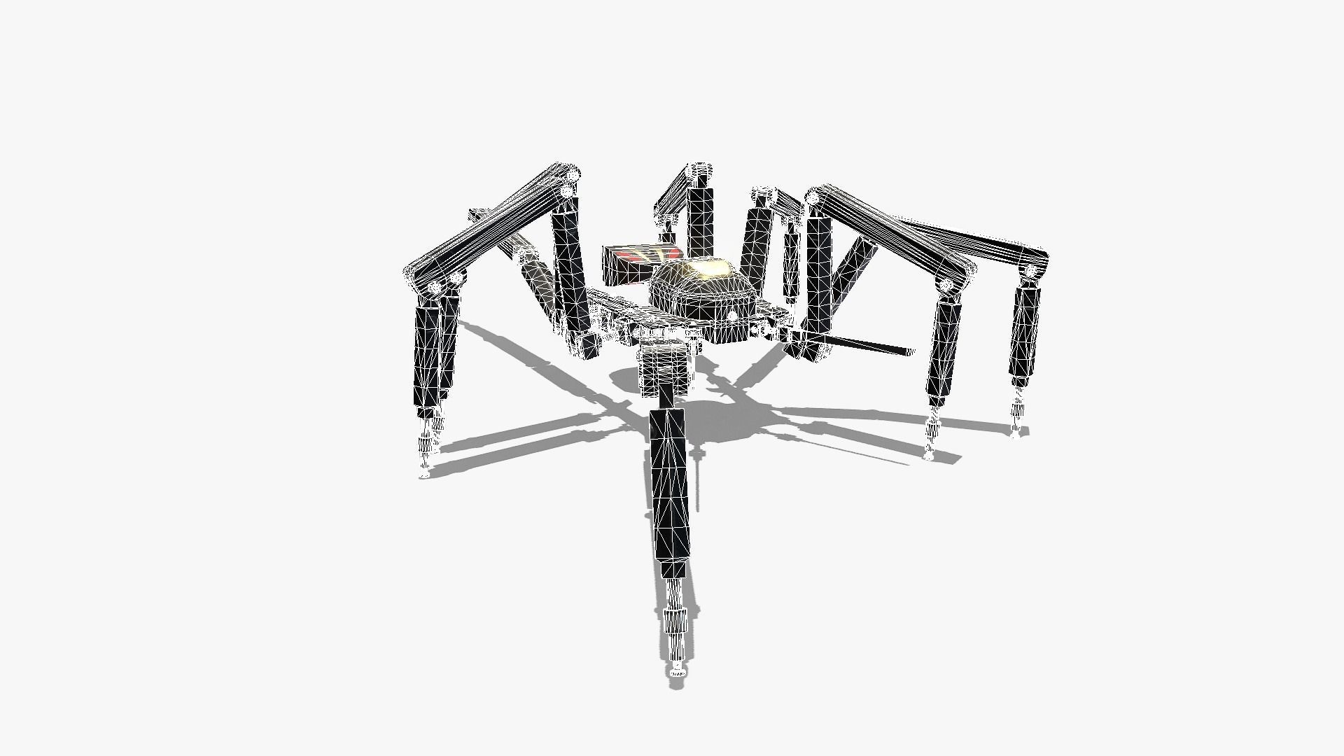 Spider bot v1-v2 and v3 3D Model Collection_49