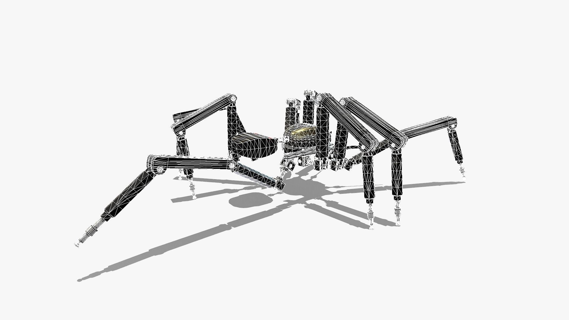Spider bot v1-v2 and v3 3D Model Collection_53