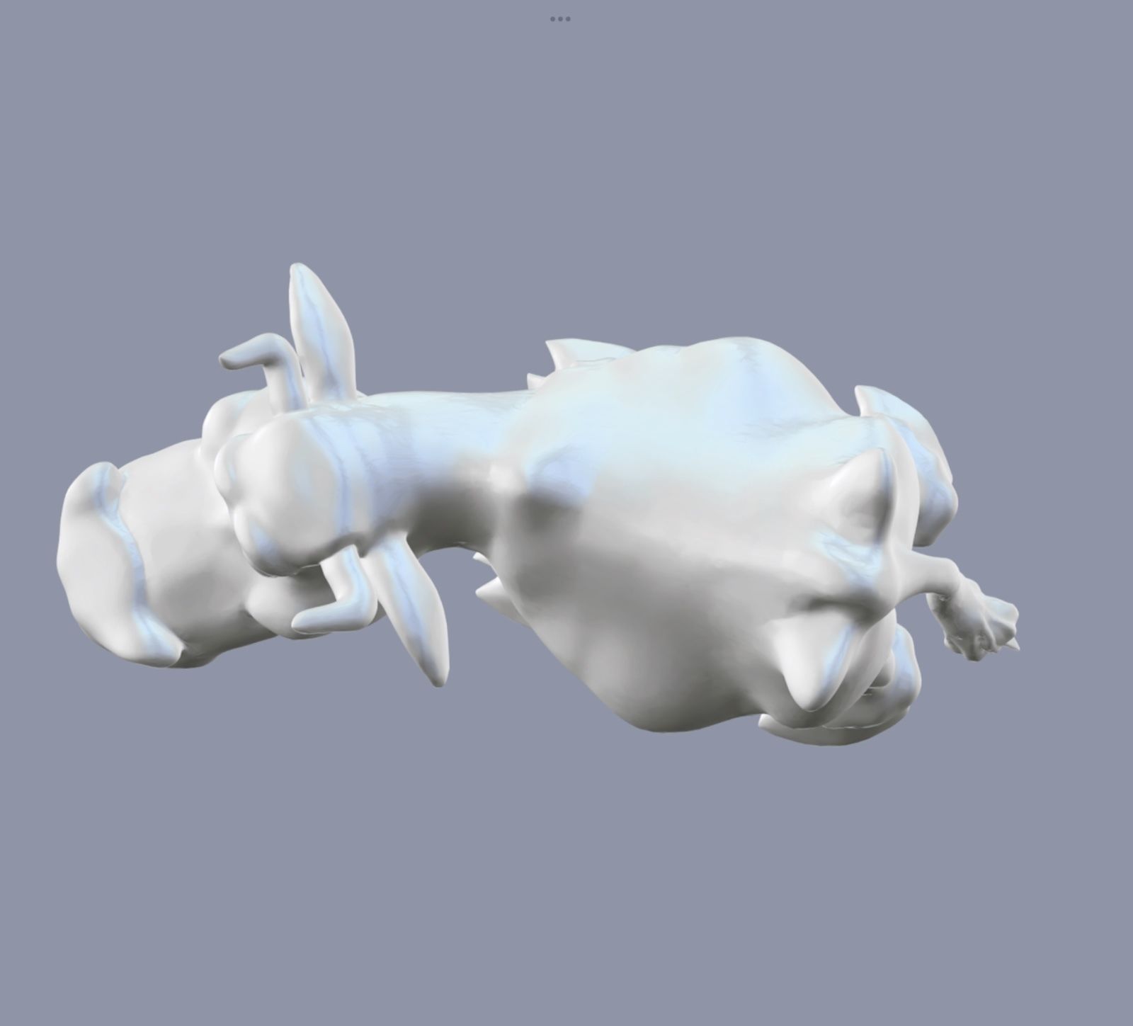 Cartoon Cow for Printing 3D print model_6