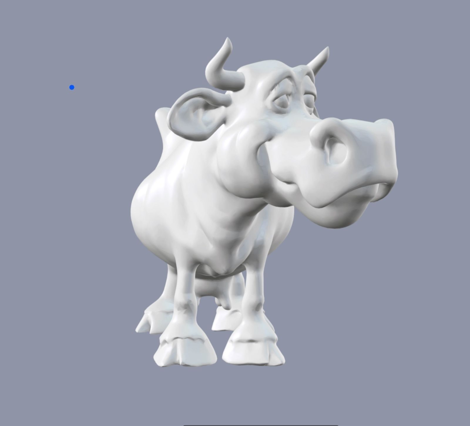 Cartoon Cow for Printing 3D print model_10