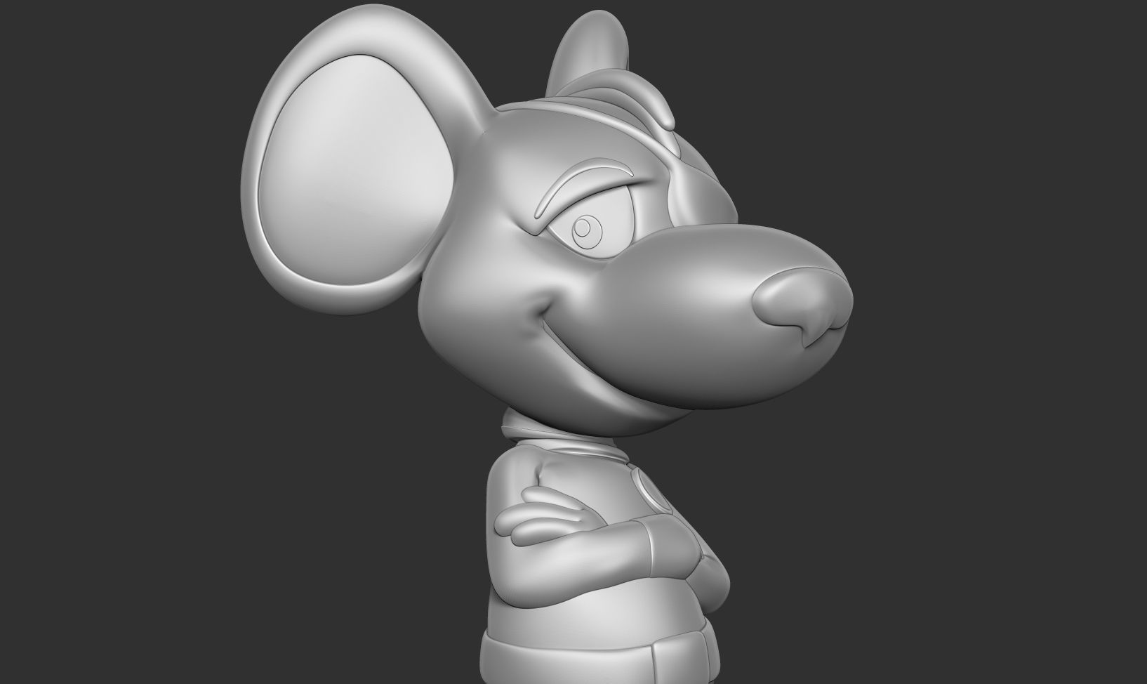 Danger Mouse Fanart 3D model 3D printable | CGTrader