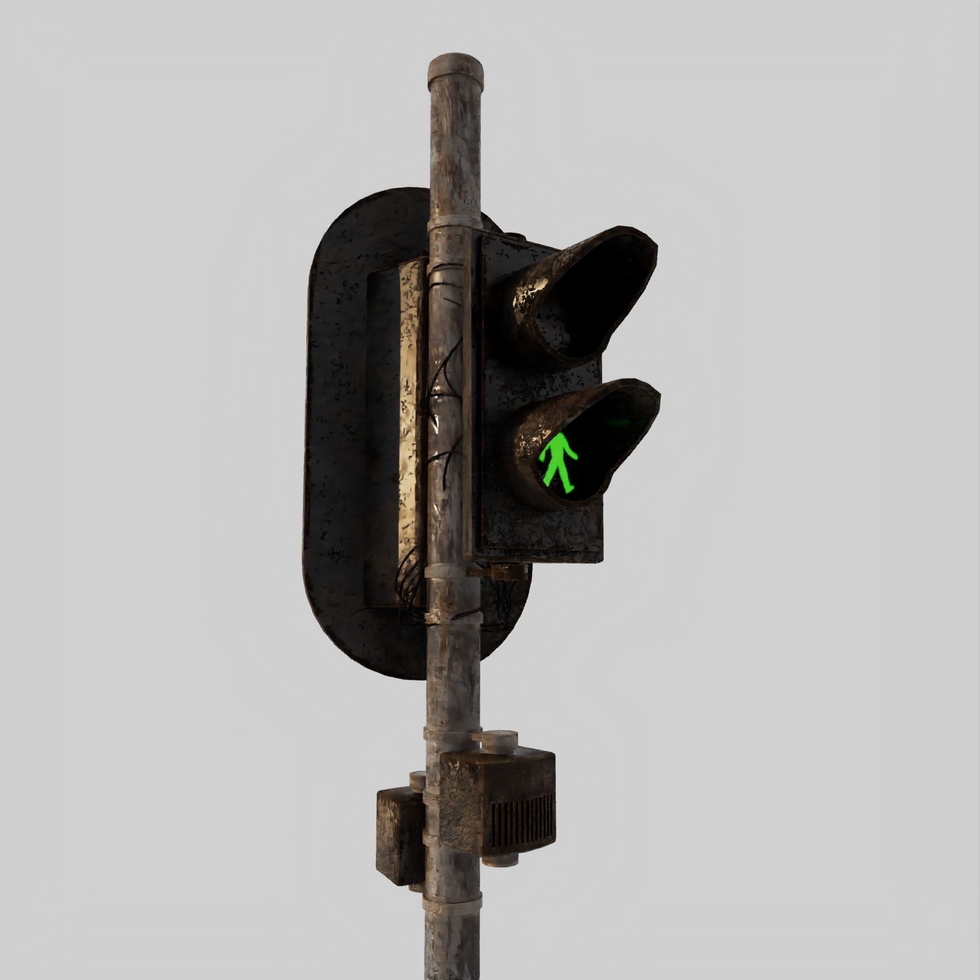 Hong Kong Traffic Light 3D model_2