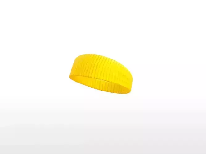 Headband028 Yellow Headband