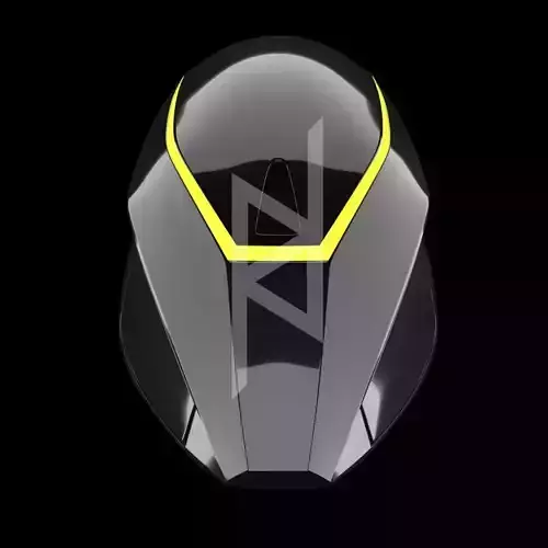 Tron Legacy Black Guard Helmet 3D print model