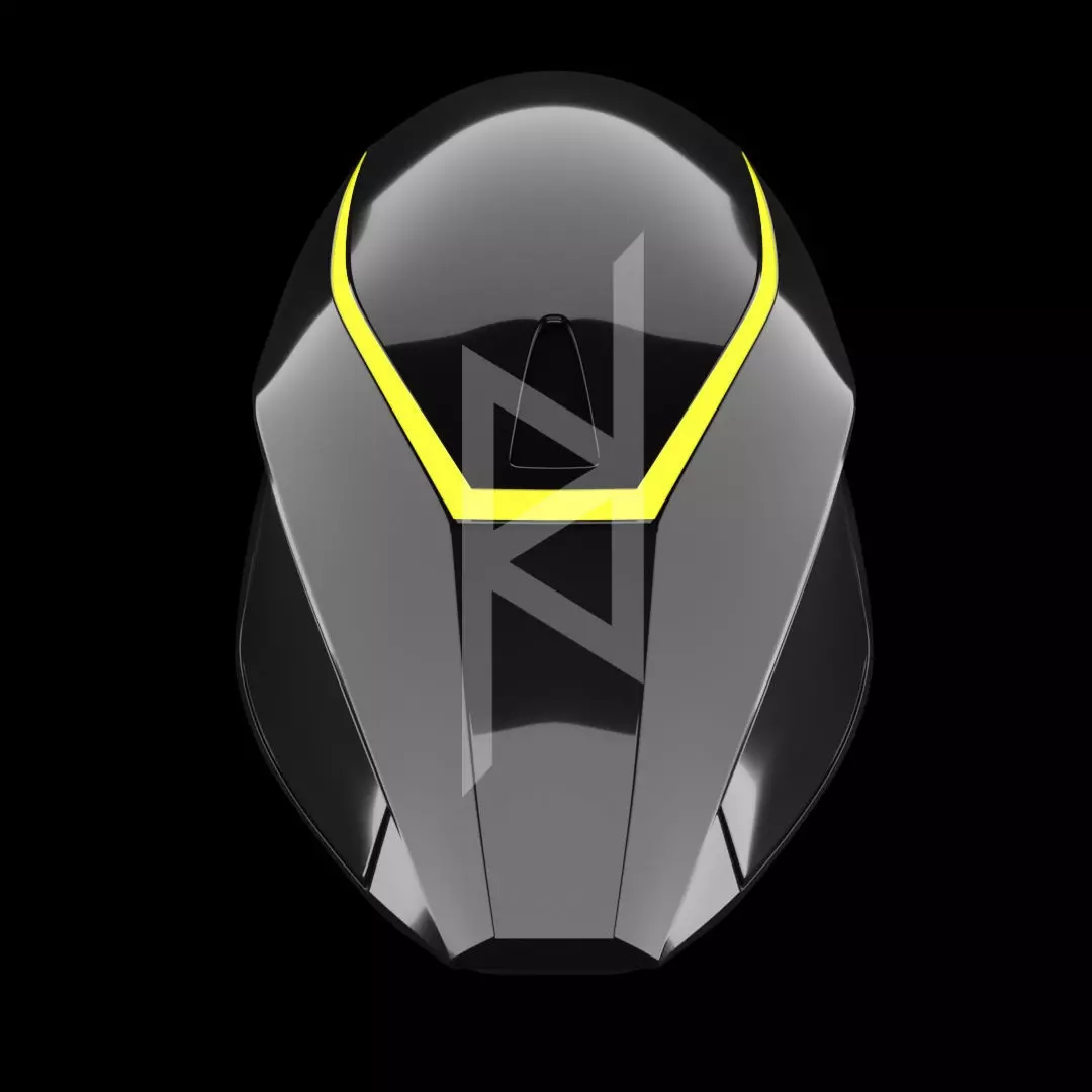 Tron Legacy Black Guard Helmet 3D print model_0