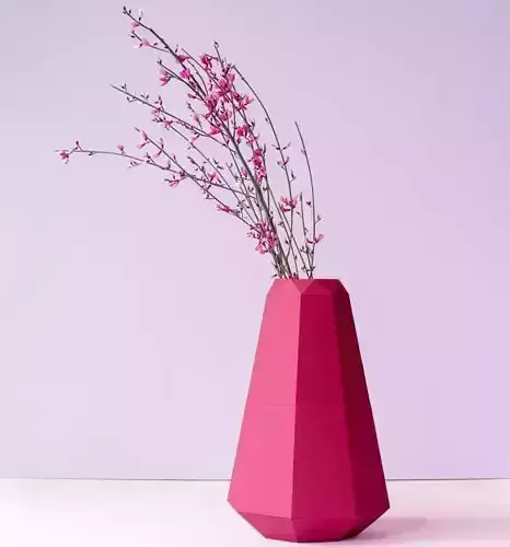 Low Poly Vase 3D print model