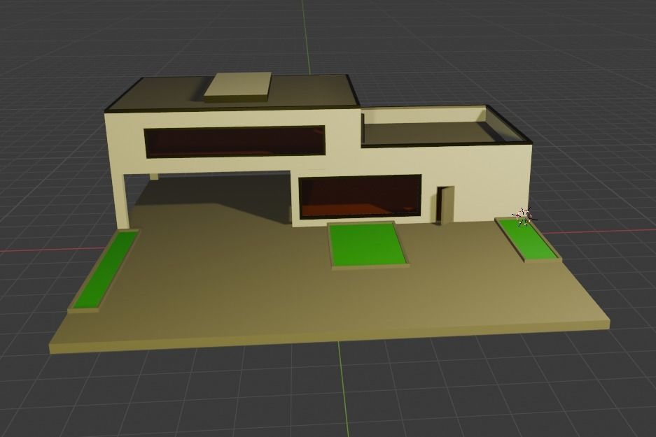 house without interior price one dollar 3D model_2