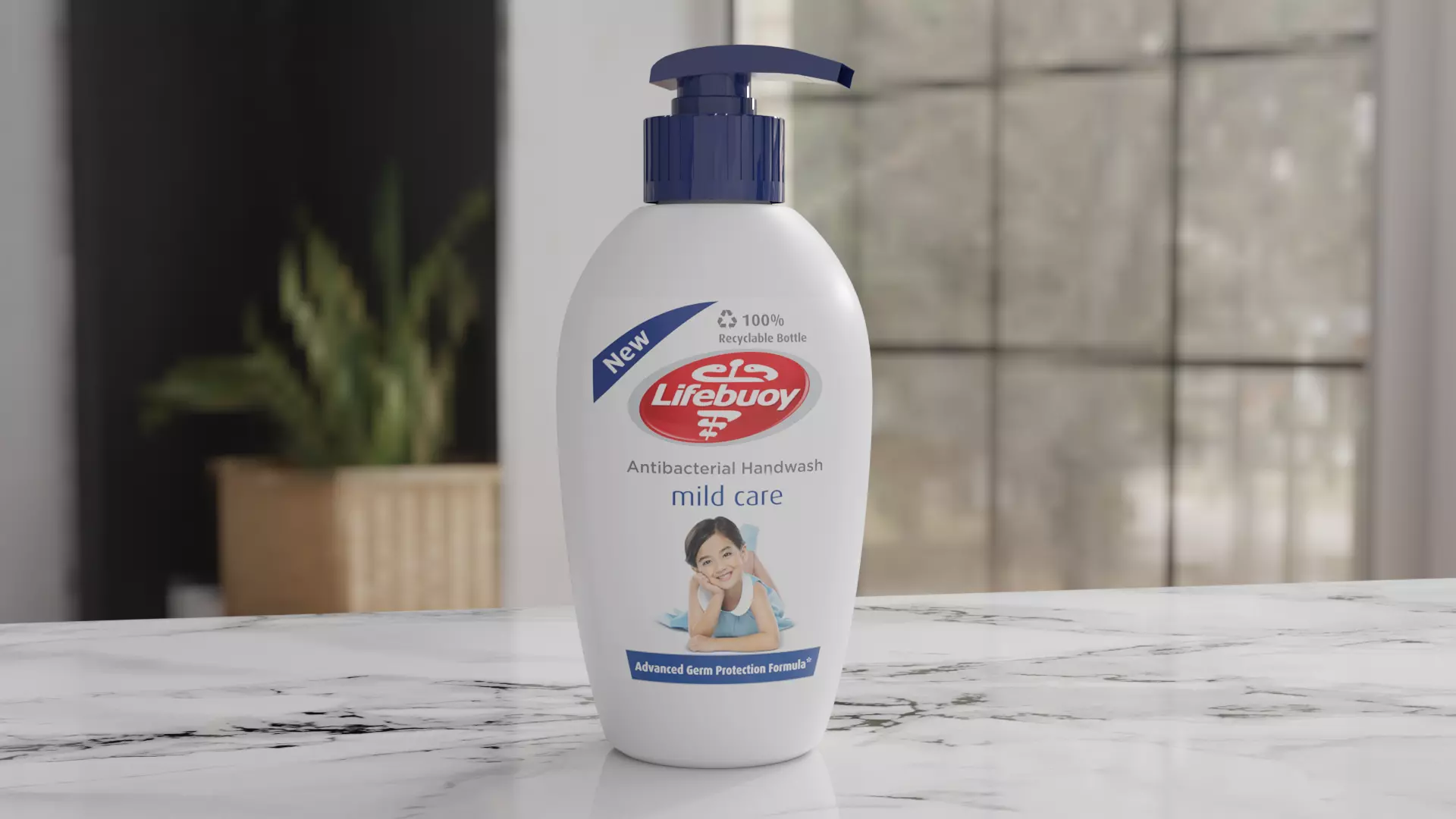 Lifebuoy Hand Wash 3D Model - Blender Cycles Rende 3D model_0