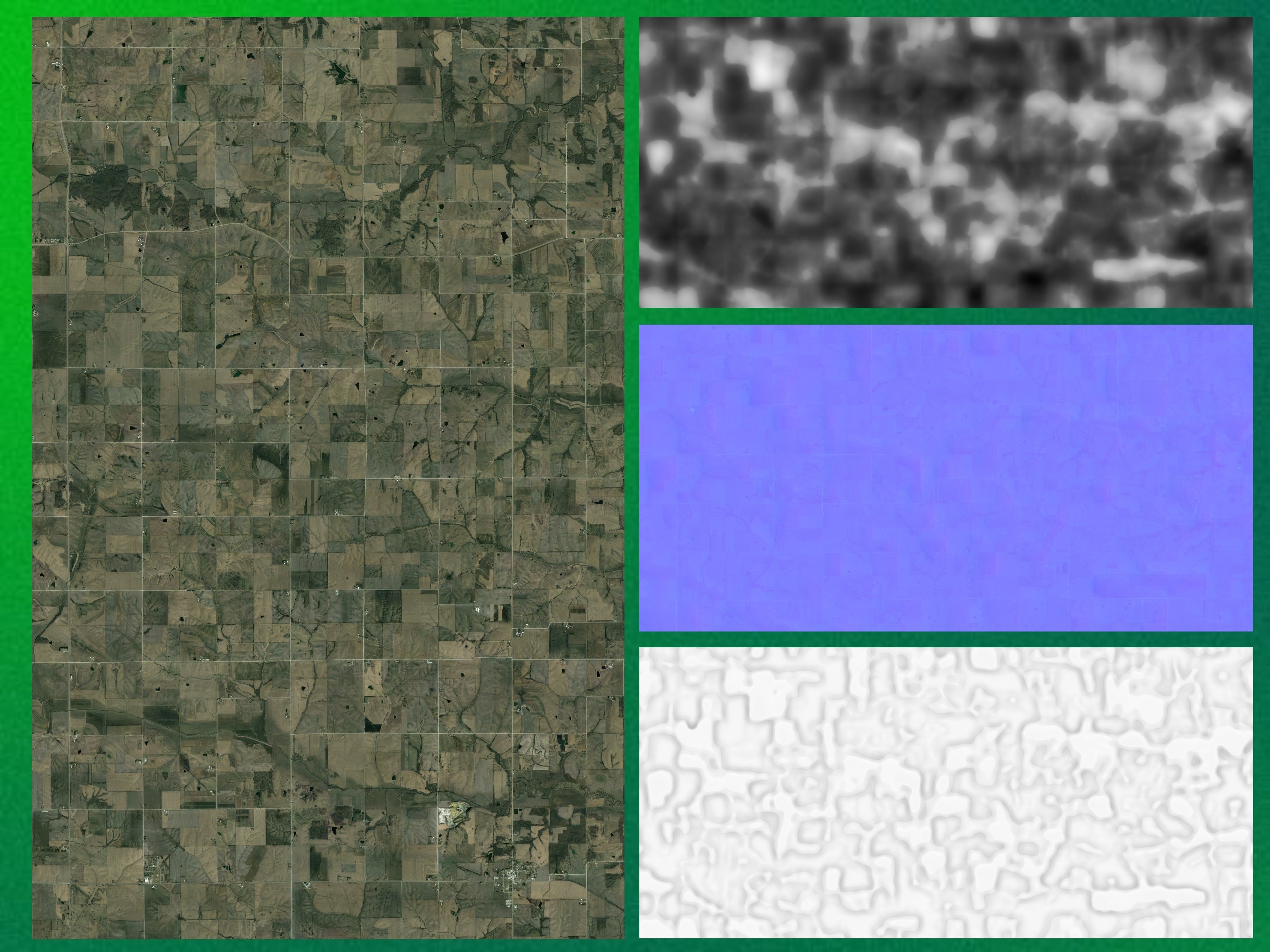 Seamless PBR Farmland - 009 Texture_10