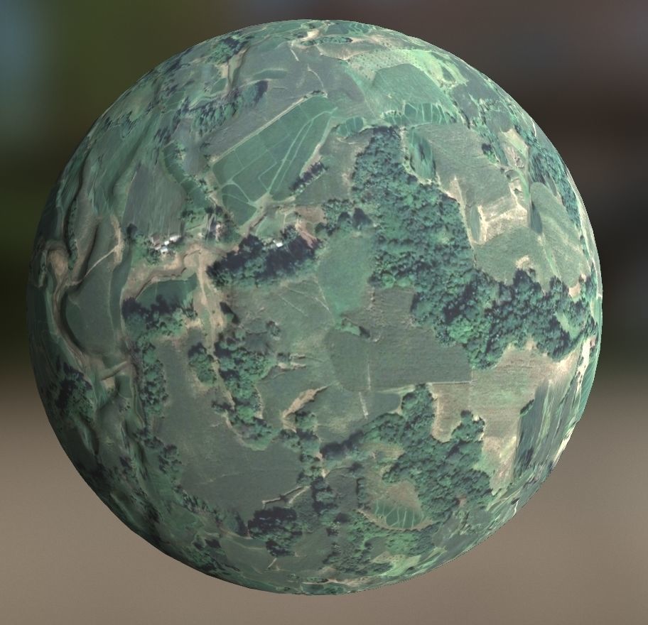 Seamless PBR Farmland - 007 Texture_9