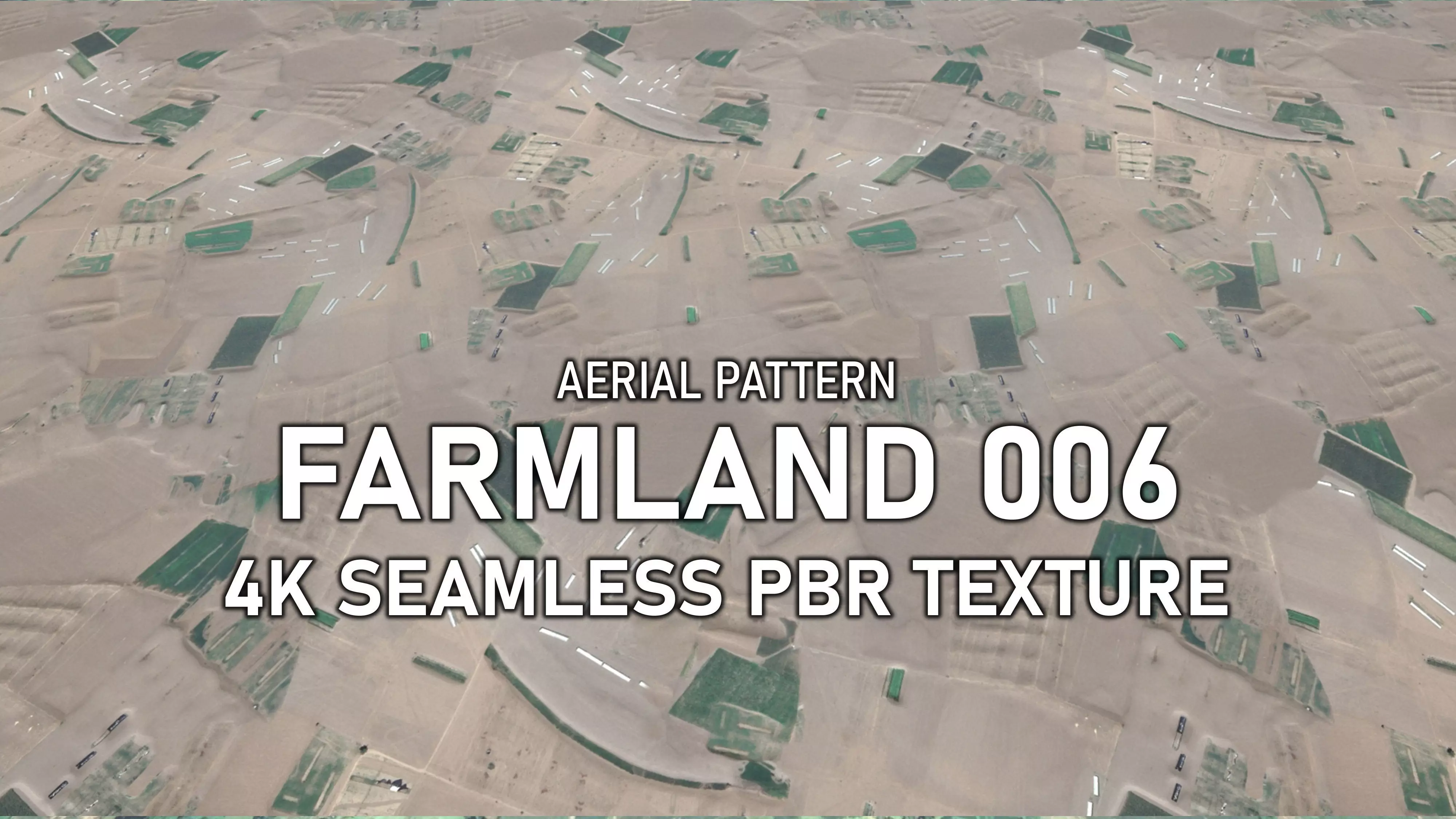 Seamless PBR Farmland - 006 Texture