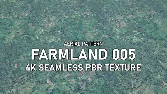 Seamless PBR Farmland - 005