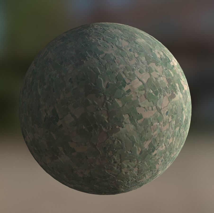 Seamless PBR Farmland - 004 Texture_9