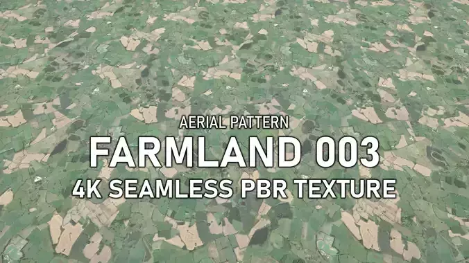 Seamless PBR Farmland - 003