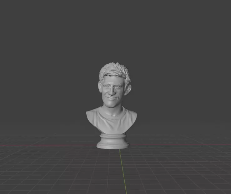 Aaron Swartz 3D print model