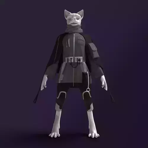 NFT gaming character cyber outfit CLO3D Marvelous Designer